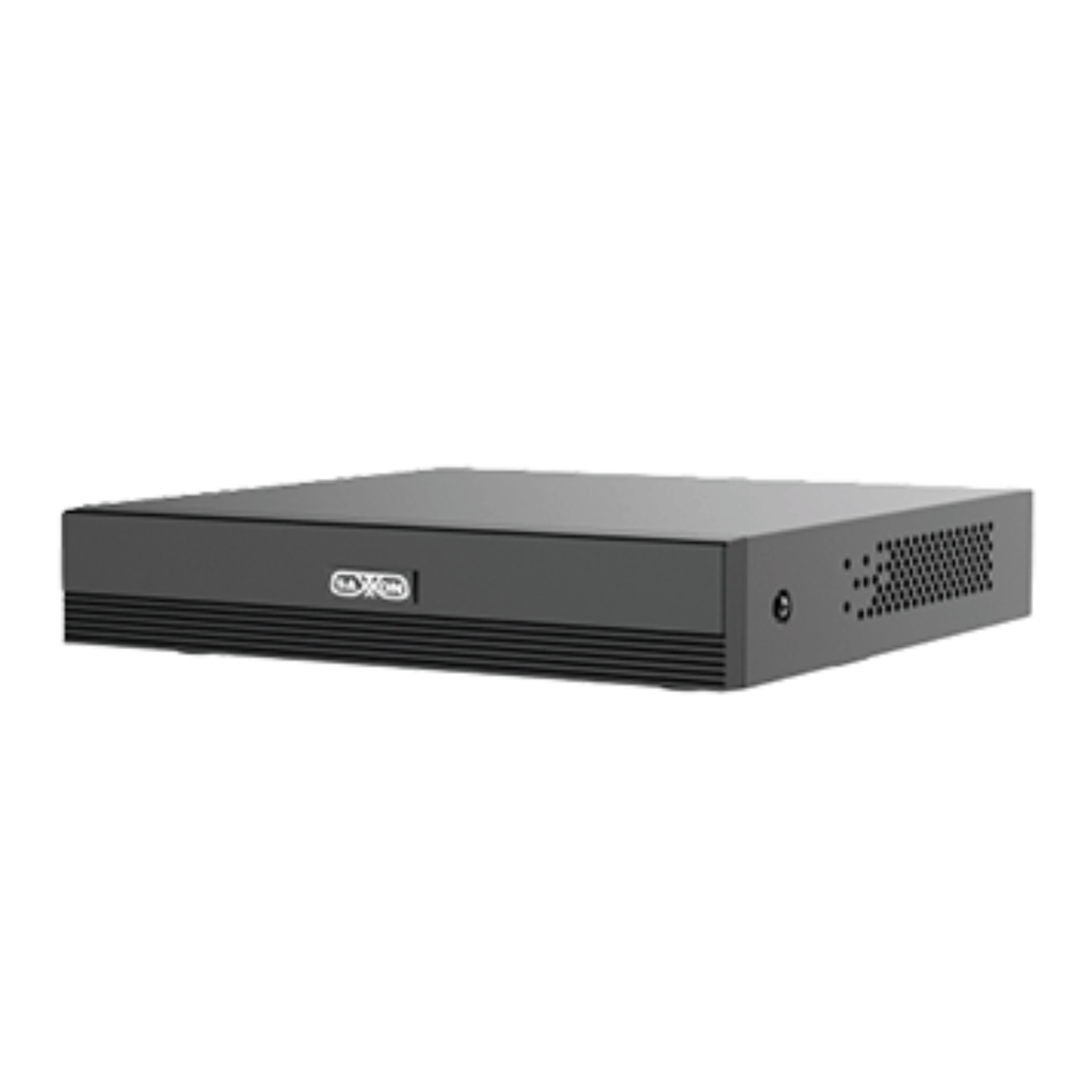 SAXXON SUA-KIT/XVR1E04-I/4-B10P-0280B - Kit de 4 Canales HDCVI/ Cámaras B10P de 1MP 720P/ Lente de 2.8mm Con Apertura de Hasta 100°/ Grabador de 4 Canales con Detección de Movimiento Inteligente/ Entradas y Salidas de Audio