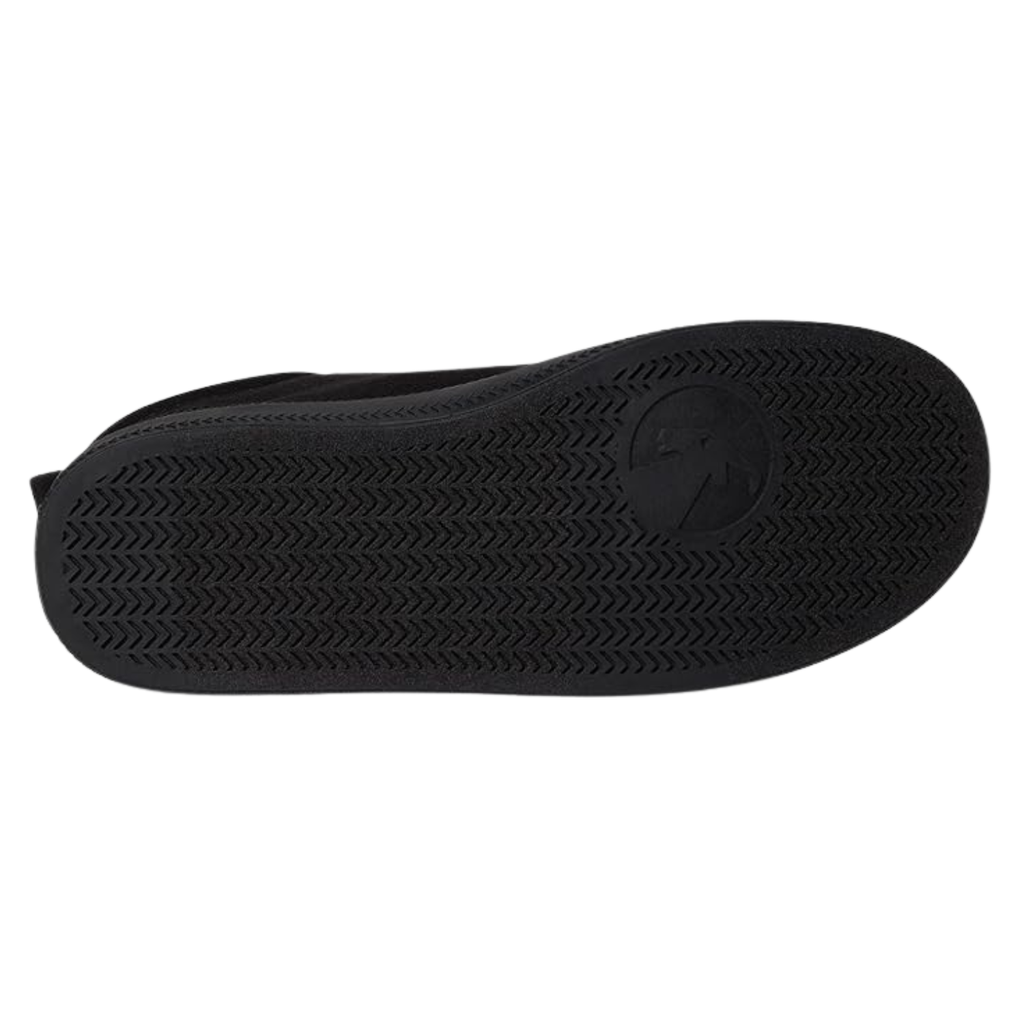 BILLY Footwear Toddler Harmon Sneakers - Black 12T: Zipper & Lace Up, Cushioned Insole, Non Marking Sole