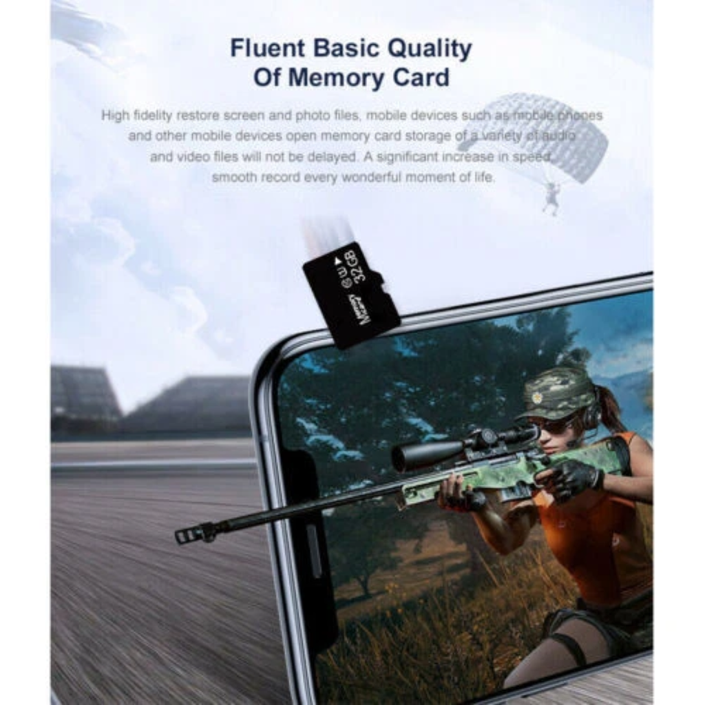 Tarjeta de Memoria microSD 32GB – Ideal para Smartphones, Cámaras, Tablets y Dispositivos Portátiles (Nuevo)
