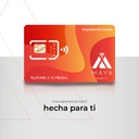 Maya Móvil Standard 30 días de vigencia, 12 Gb de datos, llamadas, SMS y redes sociales ilimitados