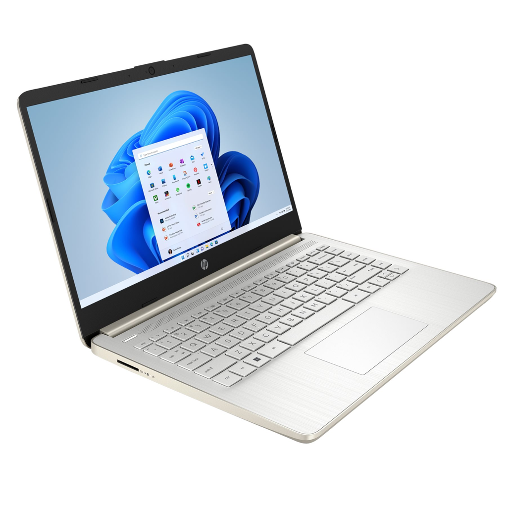 HP Stream 14-DQ6015 14" - Intel N150, 4GB RAM, 128GB UFS, Win 11 S, Pale Rose Gold