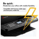 Kyocera ECOSYS MA4000wfx Multifuncional Láser Monocromo WiFi Dúplex Fax 42ppm