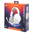 JBL Quantum 100 M2 Audífonos Gamer Over-Ear con Micrófono Blanco