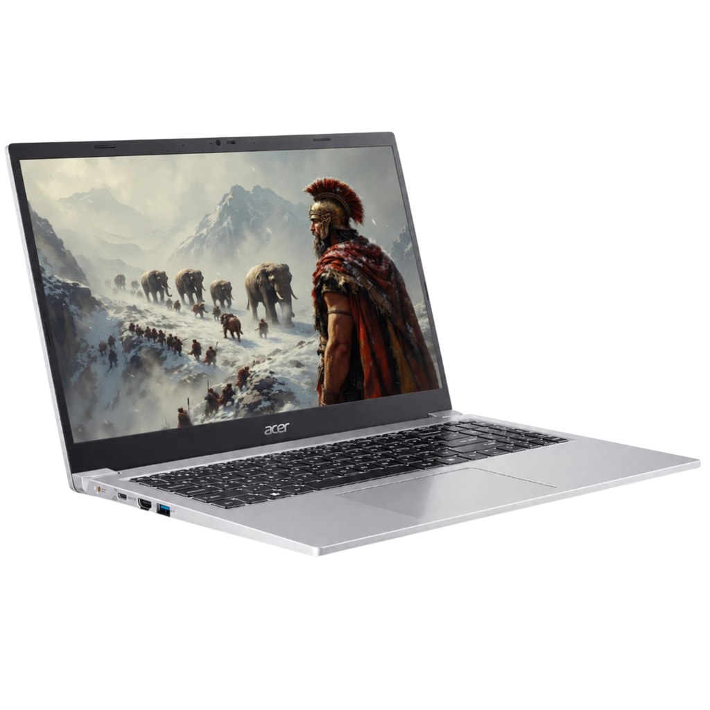 Laptop Acer Aspire Lite 15 AL15-36P 15.6 FHD Intel Core 3 8GB RAM 128GB SSD Windows 11 Silver