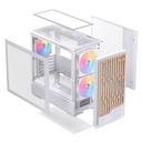 EINAREX PM400 RGB White Gabinete Gamer para PC con RGB
