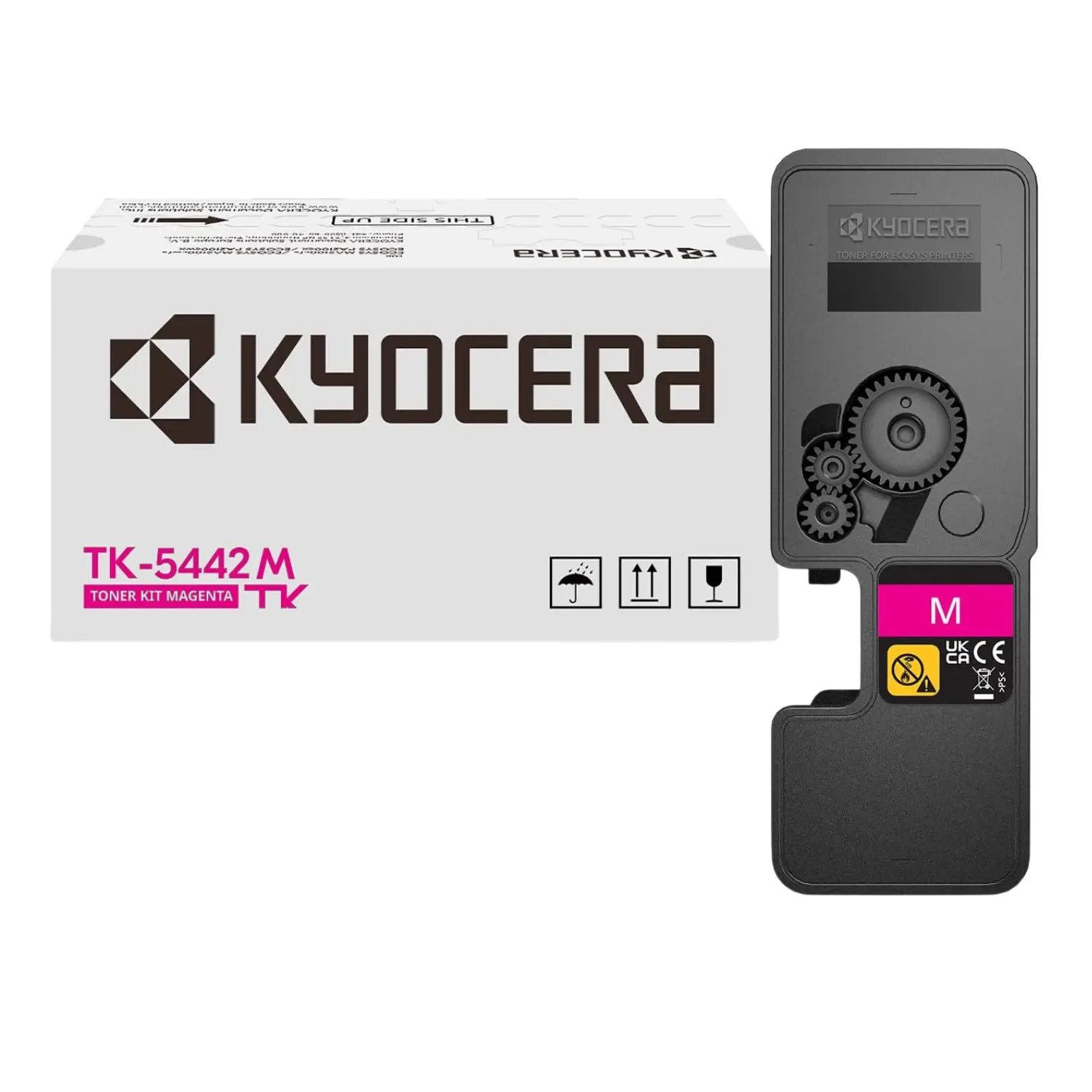 Tóner Kyocera TK-5442M Magenta Original Alto Rendimiento 2,400 Páginas para ECOSYS MA2100cfx PA2100cwx
