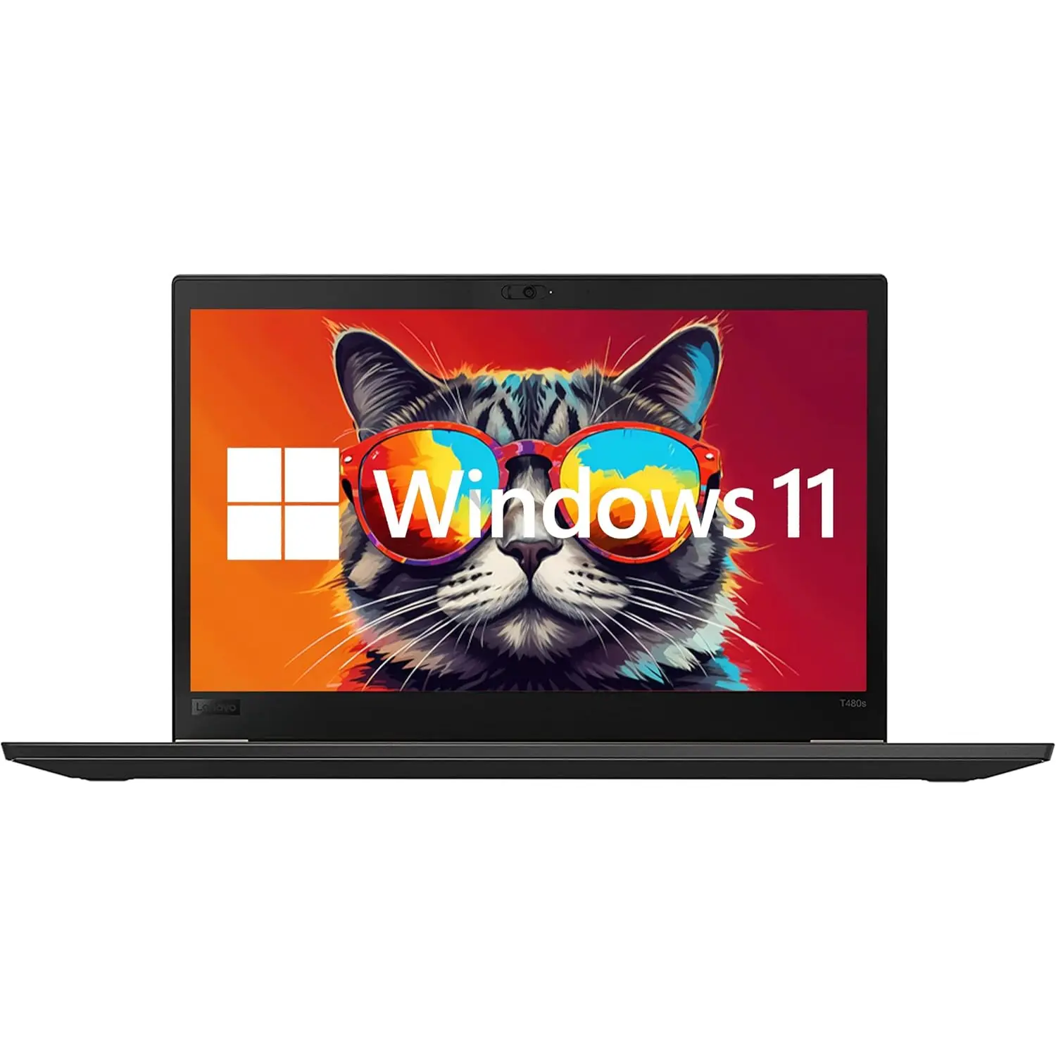 Lenovo ThinkPad T480s Core i5-8350U, 8GB RAM, 256GB SSD NVMe, 14" FHD, Windows 11 Pro, Cámara Integrada, Ultraligera – Grade A