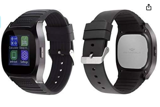 [ZTW01B-GRB/RFB] Refurbished Reloj Tempoz SmartWatch para Teléfonos Android Negro Grade B